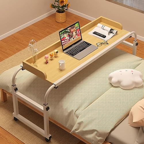 Table de chevet mobile pour lit résolvant le manque d'espace