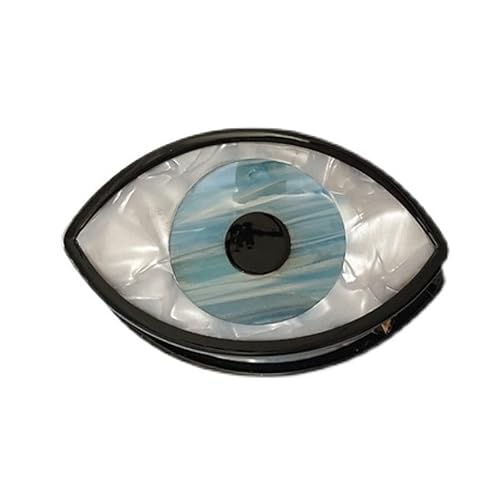 Pinza de pelo de ojo malvado azul grande, antideslizante, amuleto de pavo, bonito y fuerte, para mujeres y niñas, accesorios para el cabello