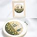 Unime Embroidery Starter Kit with Pattern Full Range Embroidery Kit with Embroidery Cloth, Embroidery Hoop, Color Threads, Needles (Flower field02)