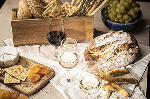 Port And Dessert Wine, Dry Sherry, Cordial, Aperitif Tasting Glasses | Set Of 6 Small Crystal 7 Oz Sippers | Mini Short Stem Nosing Taster Copitas | After Dinner Drink Glassware #TOP7