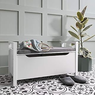 Noa and Nani - Olsen Storage Bench - (White)