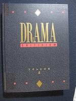 Drama Criticism, Volume 4 0810384655 Book Cover