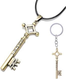Anime Attack on Titan Eren Yeager Key Alloy Pendant Necklace