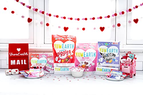 Image of YumEarth Organic Mixed Fruit Lollipops, 9.38 Ounce, Gluten Free, Vegan, No Artificial Flavors or Dyes, 40 Count