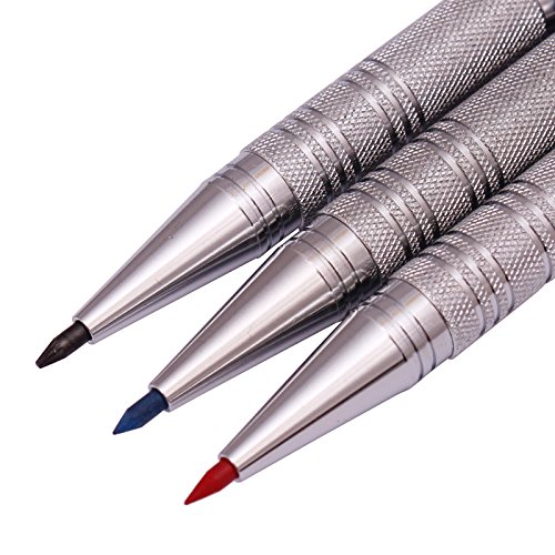 Crayon mécanique 2.0 mm Java Pen avec 12 mines HB colorées pour dessin - 2