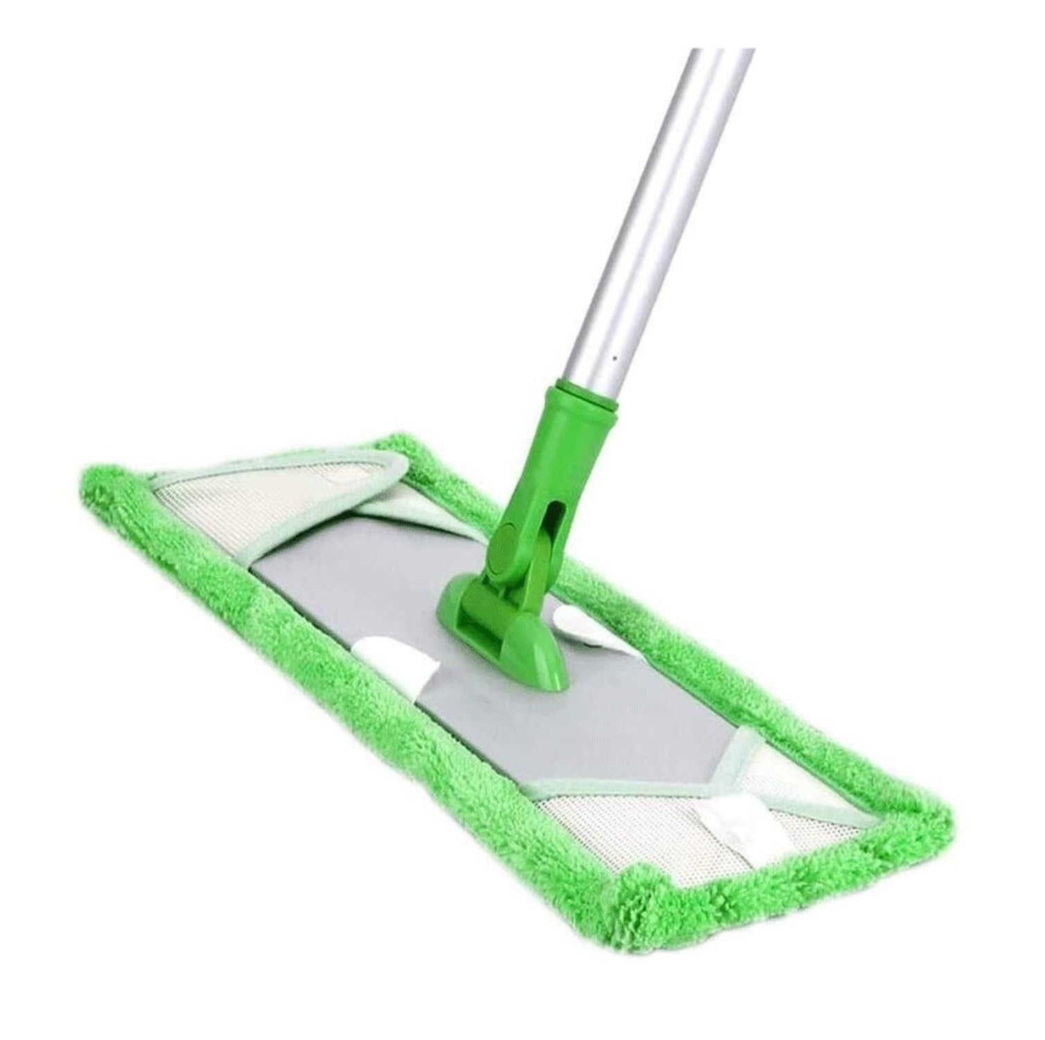 Mopas de Limpieza Suelos Fregona para Pisos De Madera Dura, Giratoria 360°, con Mango Extendido De Aluminio, Reutilizable Mopa Fregona