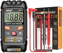 Multímetro Digital Automático Medidor de Tensão AC/DC 1999 Conta Multimetro Ohm Medidor LCD Dígito Tensão Atual Tester