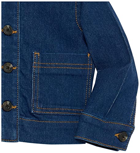 Image of Amazon Essentials Unisex Kids and Toddlers' Relaxed-Fit Denim Chore Jacket Outerwear