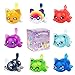 Aphmau Mystery MeeMeows Surprise Figures 6 Pack; Wildy Popular; 8 Possible Mini MeeMeows Figures to Collect, Including Donut / Fairy & Mermaid Cat