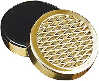 Cigar Humidifier - for Tobacco Moisturizing and Increased Humidity,Round and PVC Material, Gold