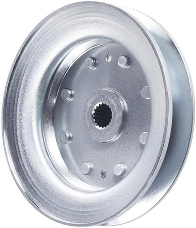 Replacement Part for AM124055 Transmission Pulley Idler for John Deere Lawn Tractor pulleypart#586073