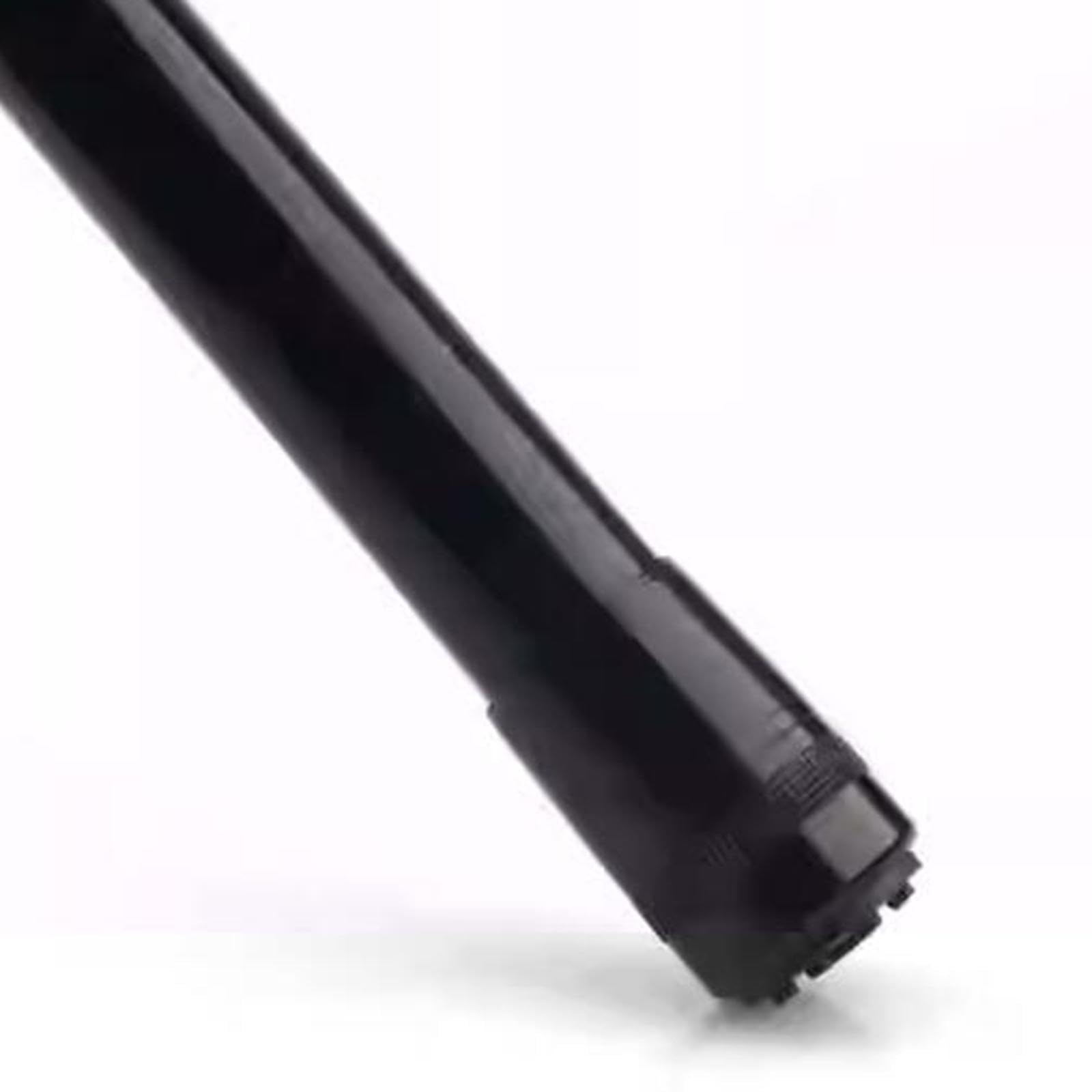Capuchon De Protection Pour Canne à Pêche Perfeclan – Alliage Aluminium, Léger, Avec Trou De Vidange (Noir)