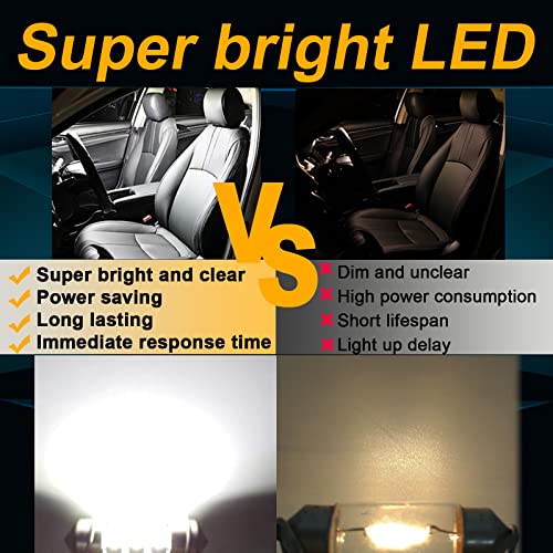 Lámpara LED para auto DE3175, 31mm, 6 unidades miniatura 3