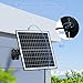 VUEBEE Solar Panel 2 Fan Kit, 20W Solar Powered Fan for Chicken Coops, Greenhouses, Sheds, Intake & Exhaust, 3500RPM, IP67 Waterproof, 360° Adjustable Mount, 8.8FT Cable