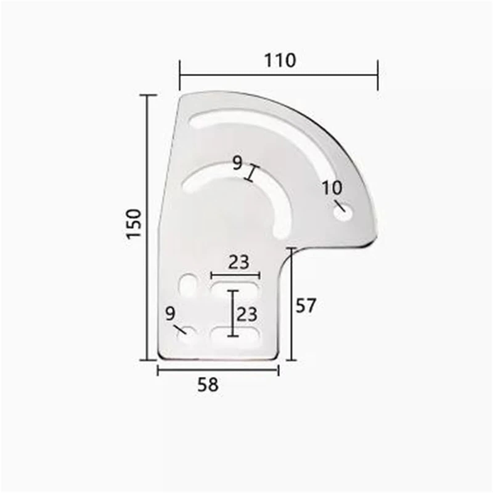 Conector de placa de ajuste de ángulo, esquina derecha, perfil de aluminio 3060 4080, accesorios de hardware, 2 piezas(4080)