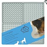 Dog Licking Mat with Suction Cups | BPA-Free Food Grade Silicone Mat for Fun, Anxiety, & Boredom Rel