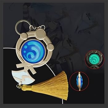 公式正規品　神里綾人　神の目 キーホルダー　他 Amazon.co.jp: JDAI 原神 キーホルダー 神の目 放浪者 神里綾人