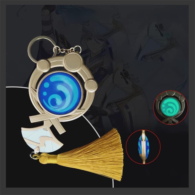 公式正規品　神里綾人　神の目 キーホルダー　他 Amazon.co.jp: JDAI 原神 キーホルダー 神の目 放浪者 神里綾人