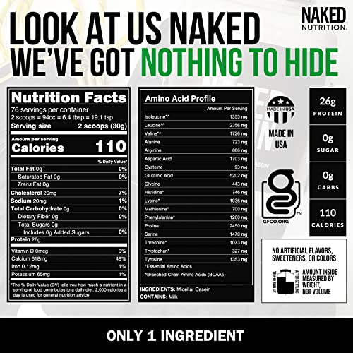 Grass Fed Protein Bundle: 5LB Unflavored Naked Whey and 5LB Unflavored Naked Casein - Image 7