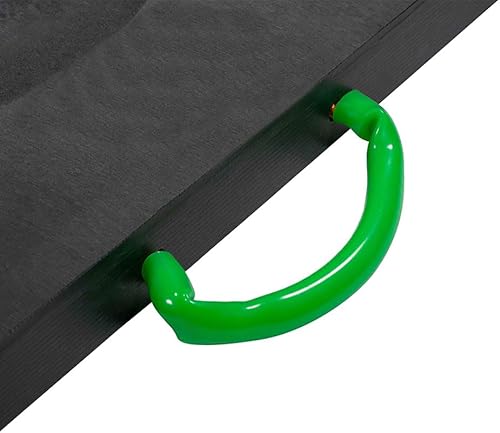 Miniatura 33 de Mytee Products Paquete de 4 almohadillas de refuerzo medianas de 24 x 24 pulgadas y 1.5 pulgadas, color negro para grúa, camión de auxilio, remolque