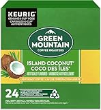 Green Mountain Coffee Roasters Island Coconut, Single-Serve Keurig K-Cup Pods, Flavored Coffee, 24 Count (Packaging May Vary)