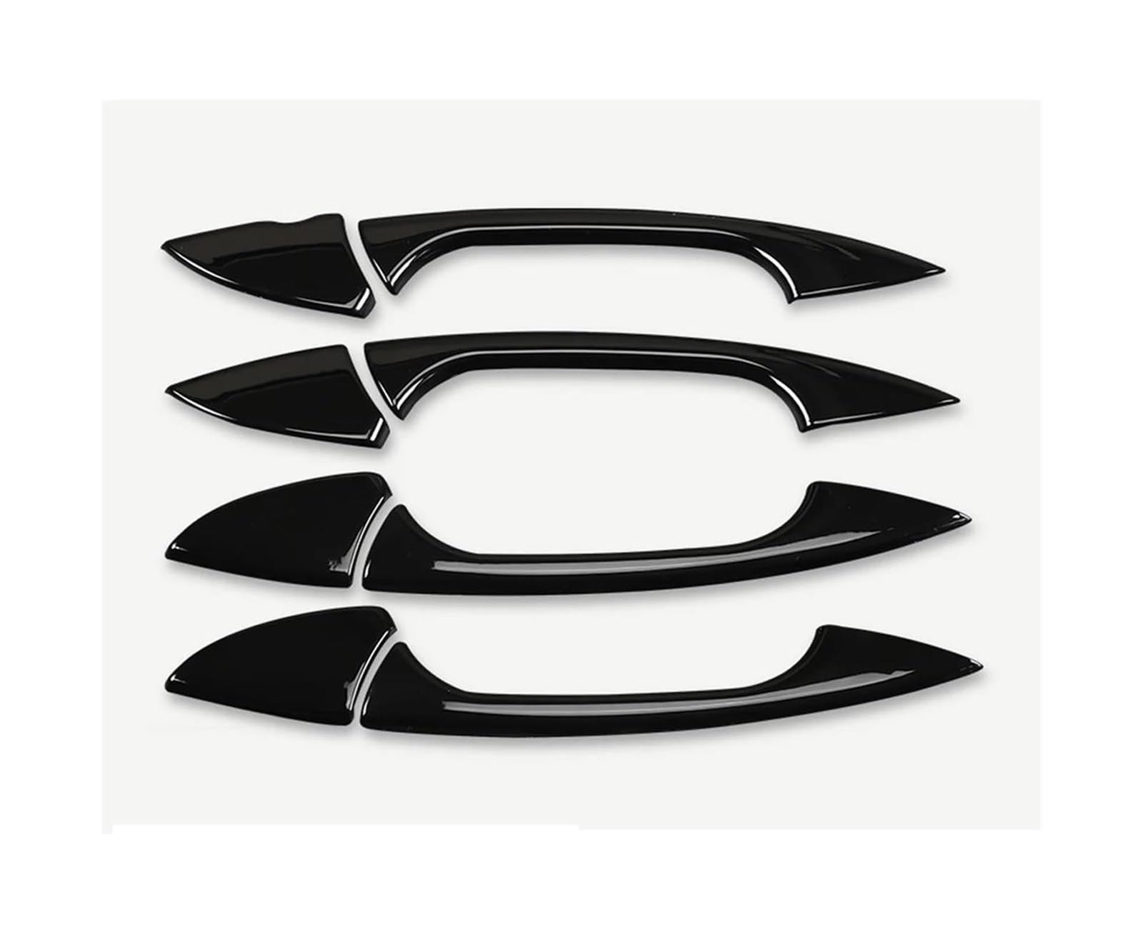 HCKCLMBMZW for Benz A CLA GLA Class W176 C117 for Coupe W117 X156 2013-2019 Car Door Handle Exterio Trim Cover Decoration Accessories Door Handle Cover(M)