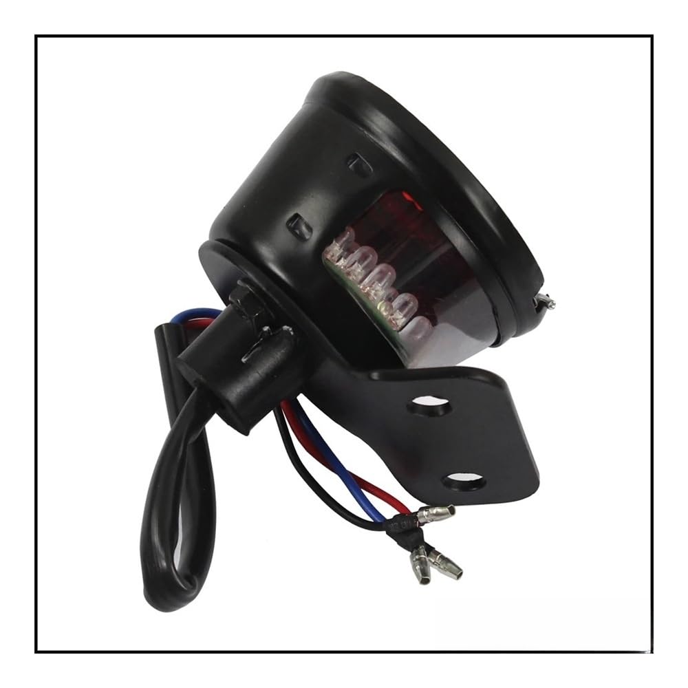 DAGMARA Freno Luce Stop Moto Fanale Posteriore A LED per Motocicletta, Targa, Fanale Posteriore, Luce Freno, Stop, per per Chopper per Bobber Accessori per Moto