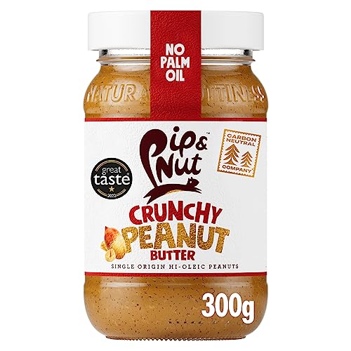 Pip & Nut Crunchy Peanut Butter, folic acid free