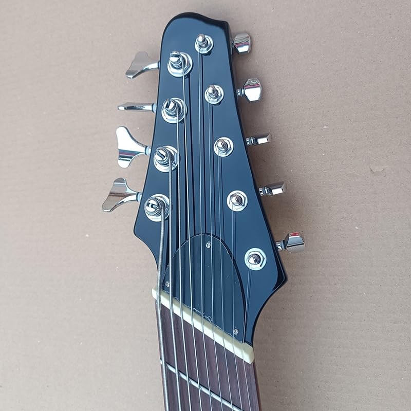 Amazon | カスタム ダブル F ホール 9 弦エレキギター、ファン