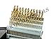 60pc Drill Bit Set M2 HSS High Speed Steel Bits Numbered #1-60 Metal Case