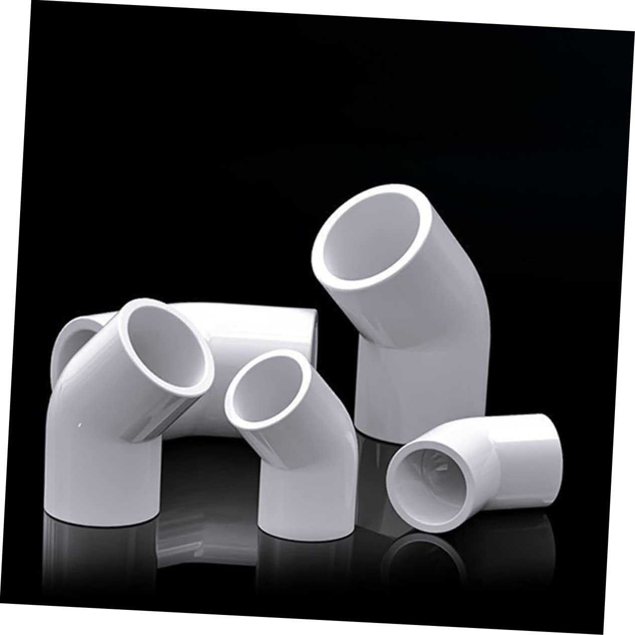 PRETYZOOM 3 Set Connettore Angolare Pvc Per Applicazioni E Giardinaggio Resistente E Facile Da Installare 10 Pezzi*3