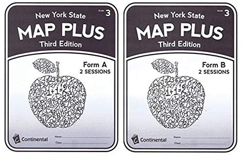New York State Map Plus Third Edition Grade 3 Form A&amp;B Student Booklets: MP3-ABset ...