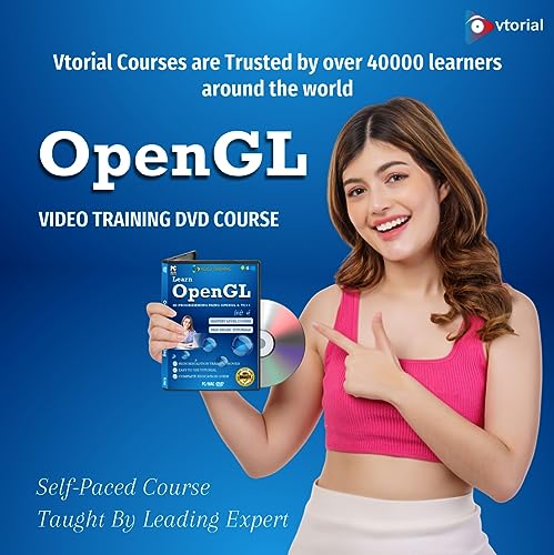 Mastering OpenGL Training Tutorial Video DVD – Fast Learning Self-Paced Tutorial High Quality Training Videos with Examples | No Subscription... - Image 2