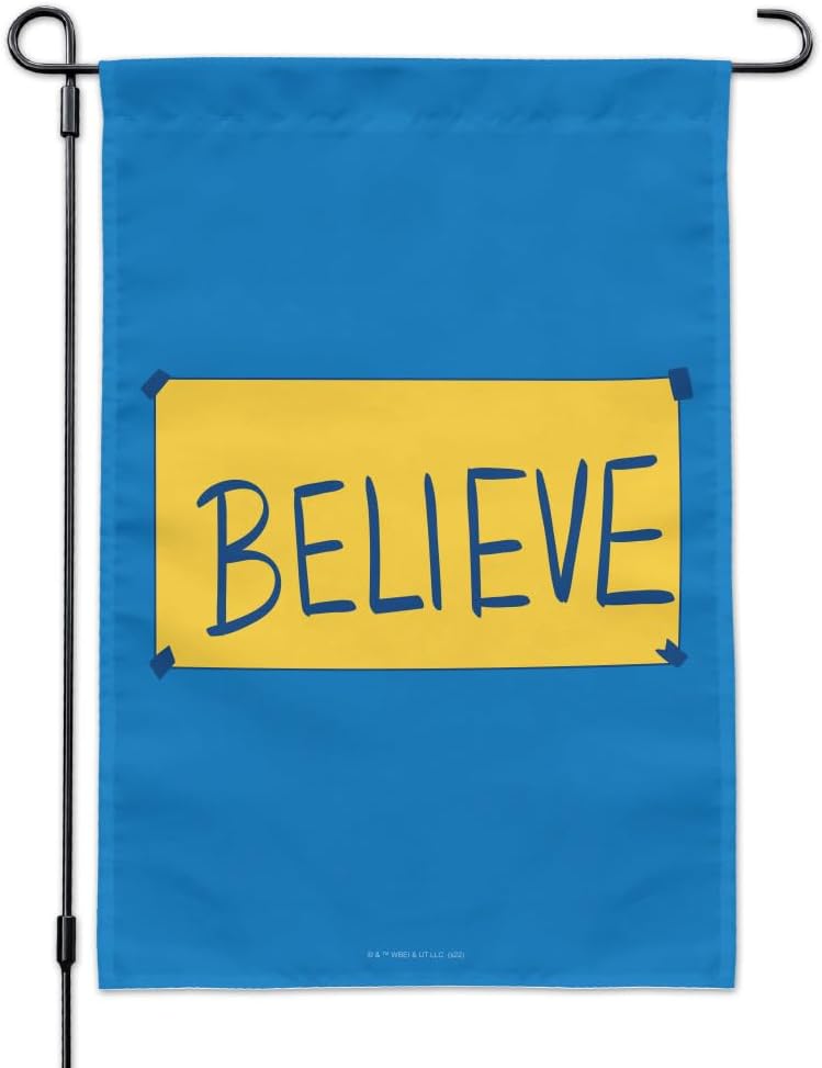 Ted Lasso Believe Garden Yard Flag