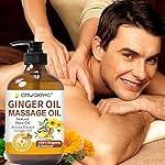 Ginger Oil,Ginger Massage Oil for Lymphatic Drainage,Natural Body Oil for Skin,Arnica Oil,Sore Muslce Massage Oil,Spa Ginger Oil-Warming and Relaxing for Christmas Stocking Stuffers for Men Women - Image 5
