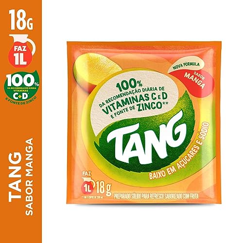 Refresco em Pó Tang Manga Envelope com 18g