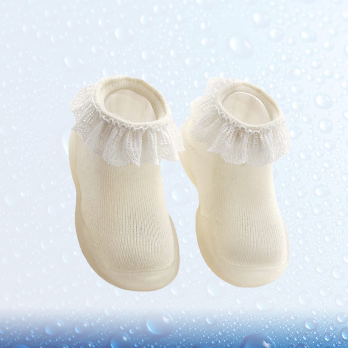 GAROZATION Grip Socks for Toddlers Anti-slip Floor Socks Warm Comfortable (size 20/21)