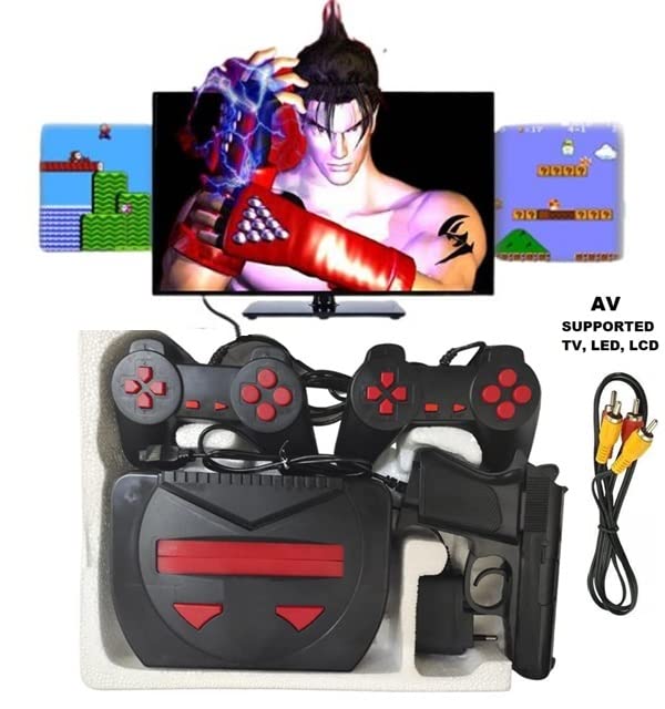 VIMZEE PREMIUM (KIDS EDITION 8 Bit TV, LED Plug & Play Tv Video Gaming Console with Classic Inbuilt Game Like Supper Maario, Contra, Adventure Islaand, Duck Hunt, Road Fighter ETC (B0C6HXPCYK) Amazon Price History, Amazon Price Tracker