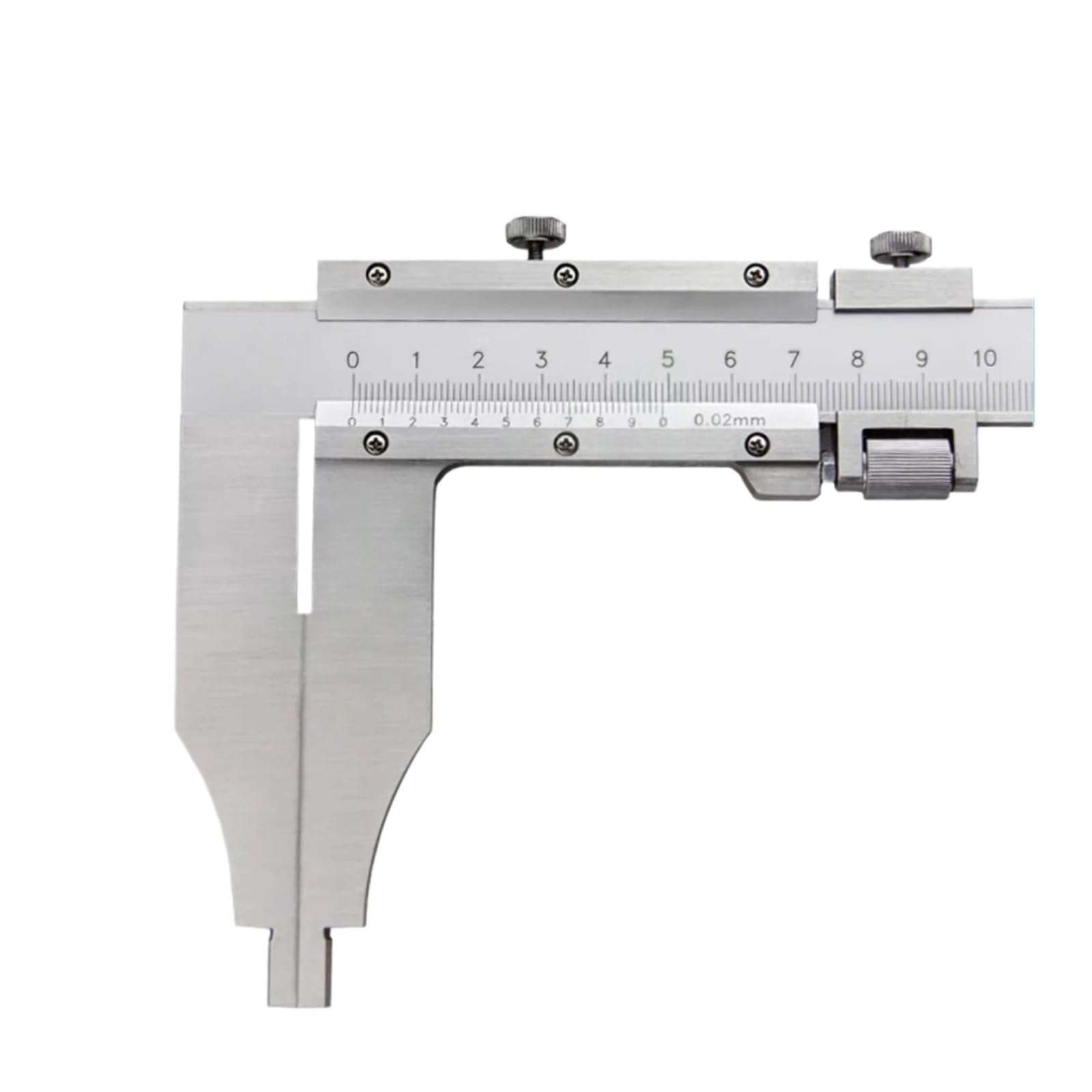 Großer Messschieber IV, 0–500 mm, 0–600 mm, Backen 100 mm, 150 mm, 200 mm, Edelstahl, gehärteter Stahl(0-500mm Jaw 150mm)
