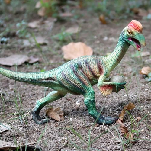Image of SUPER TOY Realistic Oviraptor Dinosaur Toy for Kids 3-15 Years Big Size, Jumbo Dinosaur Action Figure 10 Inch Wildlife Educational Animal Toy for Boys Girls Realistic Detailed Dino Collection