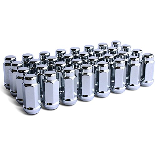 Big Sale WheelGuard 1960L, Bulge Acorn Lug Nut, Thread 9/16-18, 1.72 Tall, 3/4 Hex, Chrome Plating (Pack of 32)