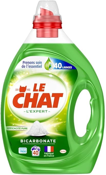 Le Chat L Expert Liquid Detergent With Bicarbonate 80 Loads 2 X 2 L Amazon De Health Personal Care