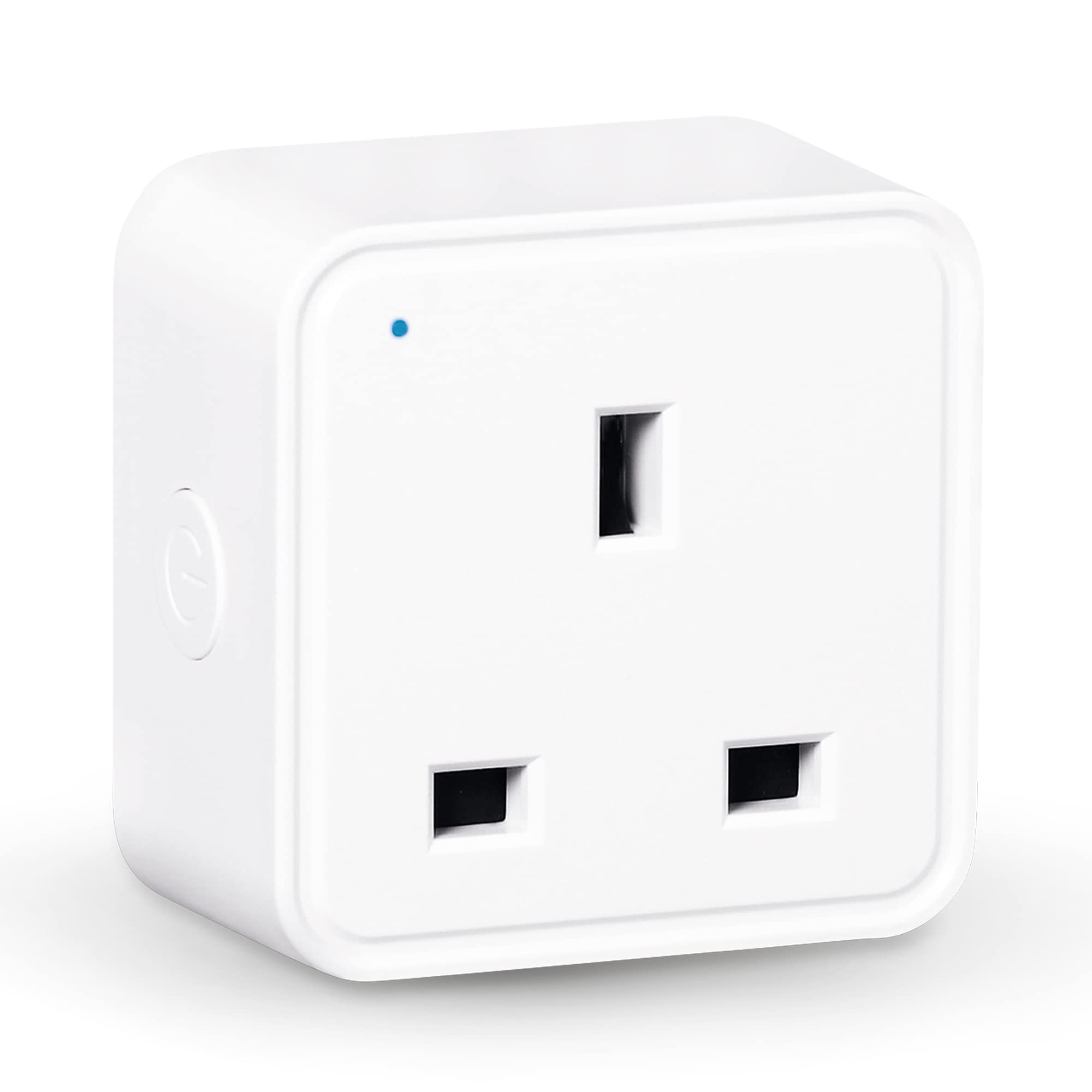 Smart Plug, Type F, 230V, Easy Setup, Standard Plug, Smart Controls, Voice Commands, With Powermeter, 1 Pack