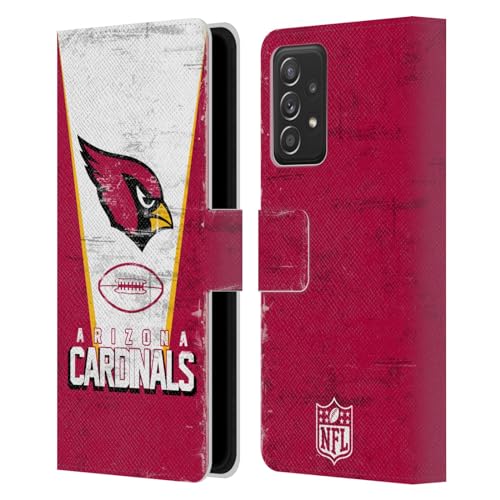 Protection Arizona Cardinals Samsung A53 5G étui portefeuille cuir