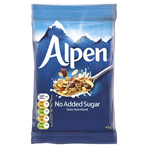 Alpen Swiss Style Muesli Sachets, 45g