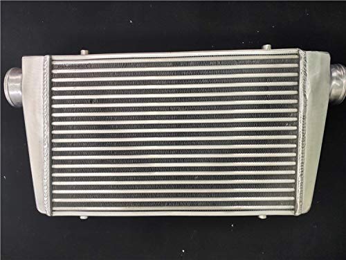450 x 300 x 76 mm Intercooler de aluminio 450 x 300 x 76 tubo FMIC universal y fino