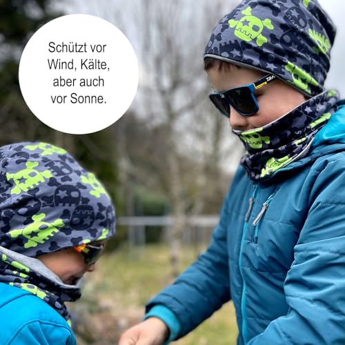Chal largo para niños suave contra el frío y rozaduras 7