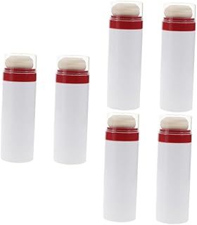 Beavorty 6 Pçs Caixa De Sopro De Pó Maquiagem Esponja Garrafa Titular Creme Recipiente De Viagem Corpo Em Pó Recipiente De Viagem Frasco De Pó De Talco Garrafa De Pó De Talco Pp Caso
