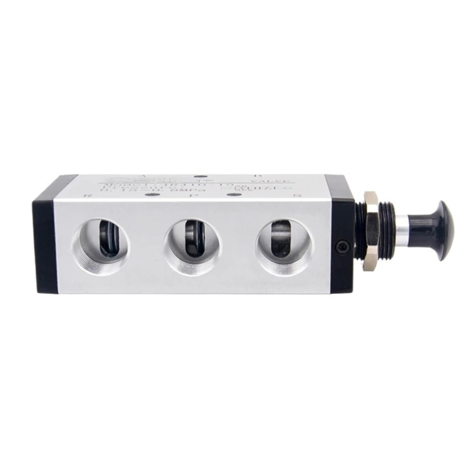 4R210-08 4R310-10 Valvola pneumatica di controllo a leva manuale a 5 porte e 2 posizioni, connettore a spinta for valvola di commutazione manuale(4R310-10,With-8mm-Fitting)