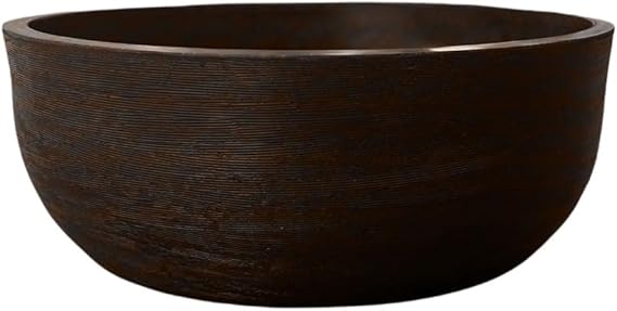 Vaso Planta Orquídea Suculentas 35x15 Bacia Cuia Polietileno